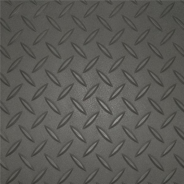 Diamond Deck 86512 5 x 12 ft. Charcoal Textured Long Golf Cart Mat, Diamond Deck, Mfr#: 86512